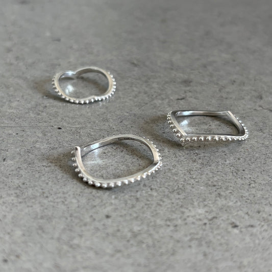 Silver925 plain ring 30