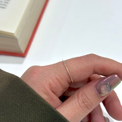 Silver925 plain ring 132