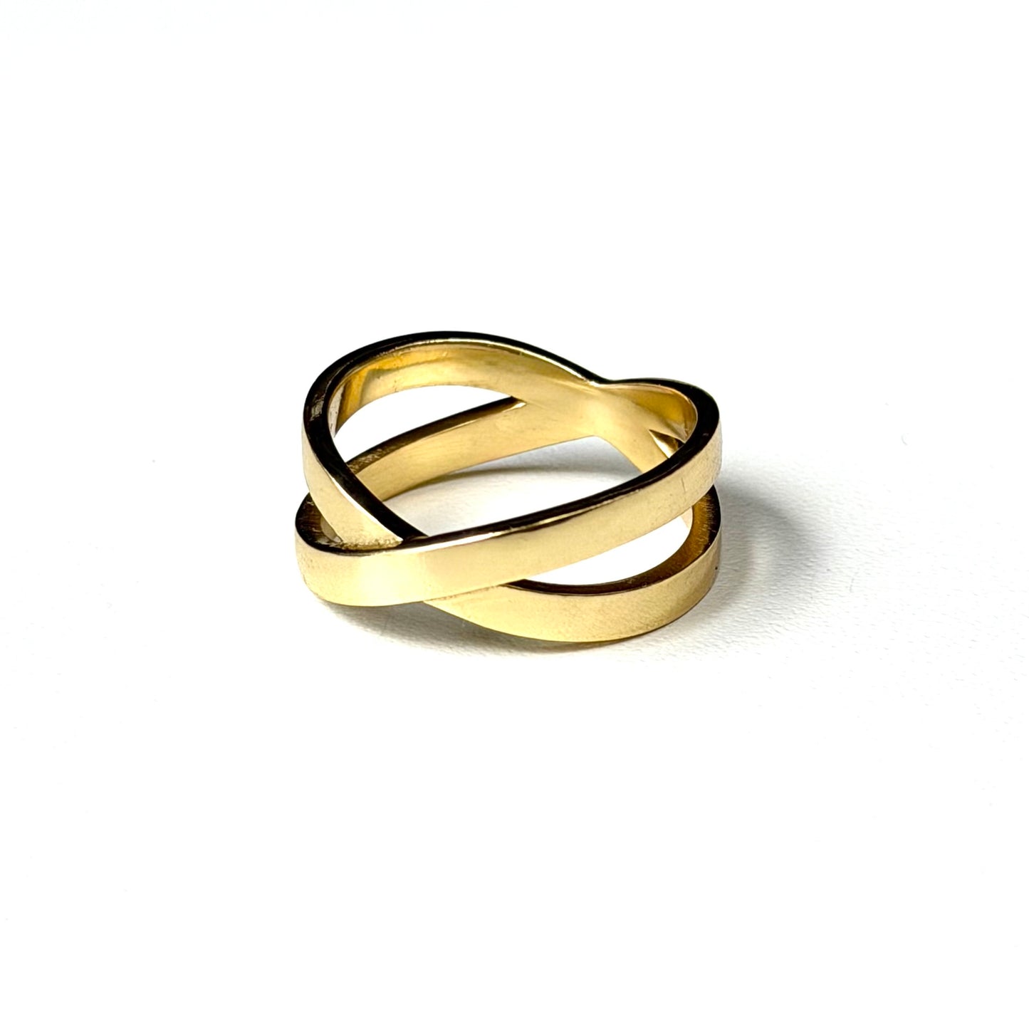 Brass plain ring 23