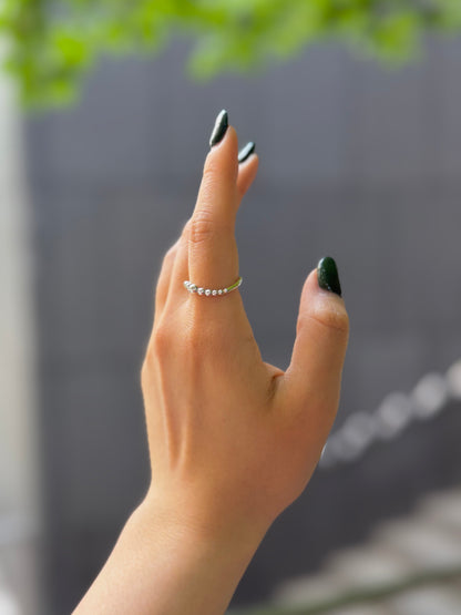 Silver925 plain ring 17