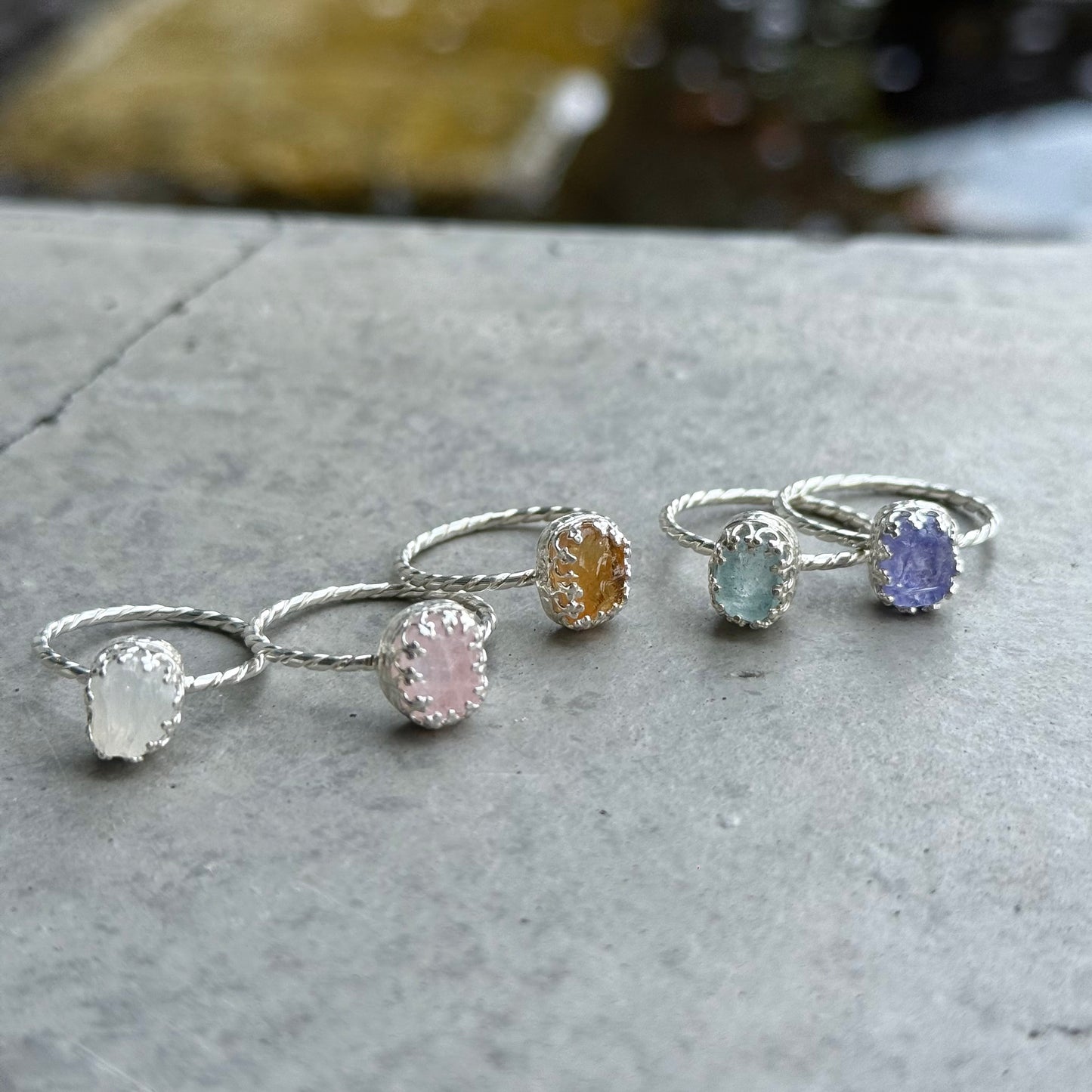 Roughcut ring