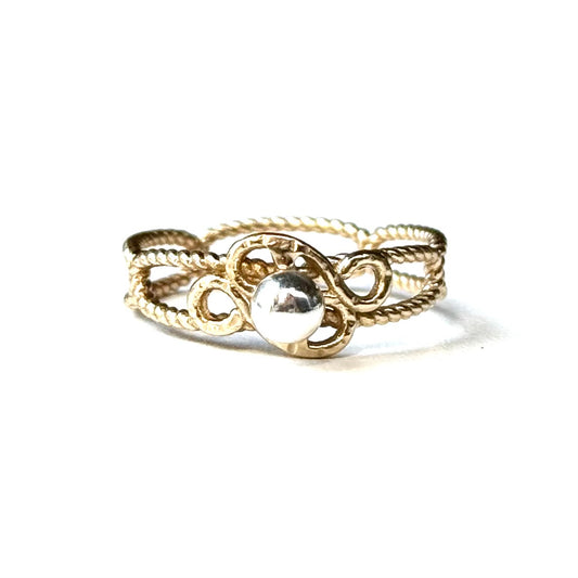 Mix plain ring 2〈Ball〉