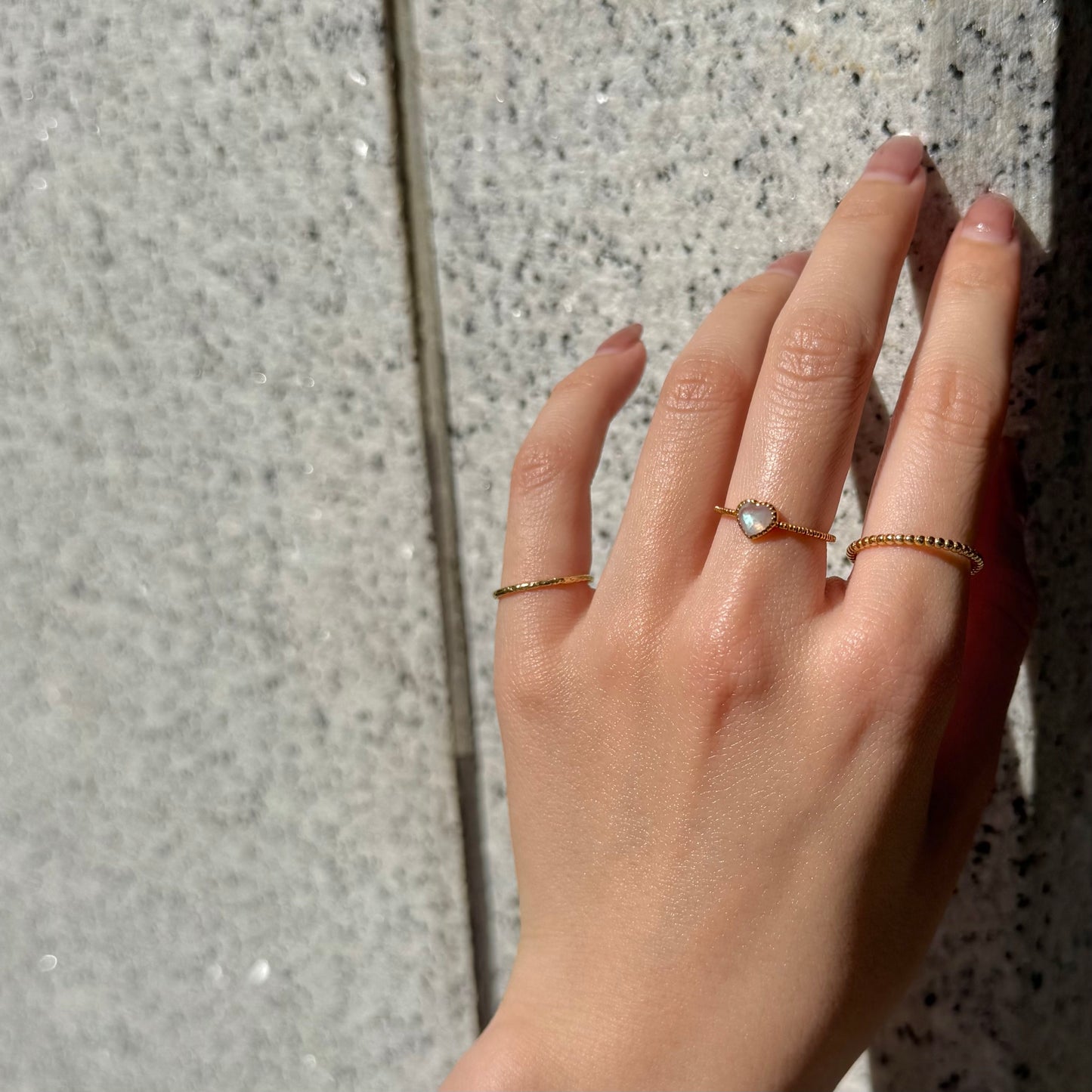 Brass Heart ring 1