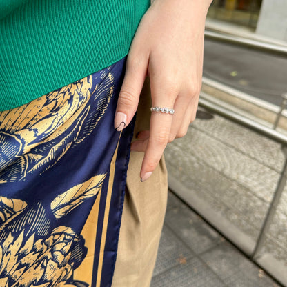 Silver925 plain ring 2