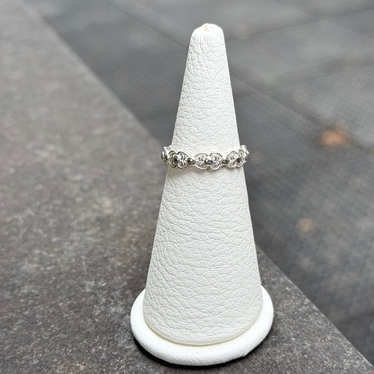 Silver925 plain ring 2
