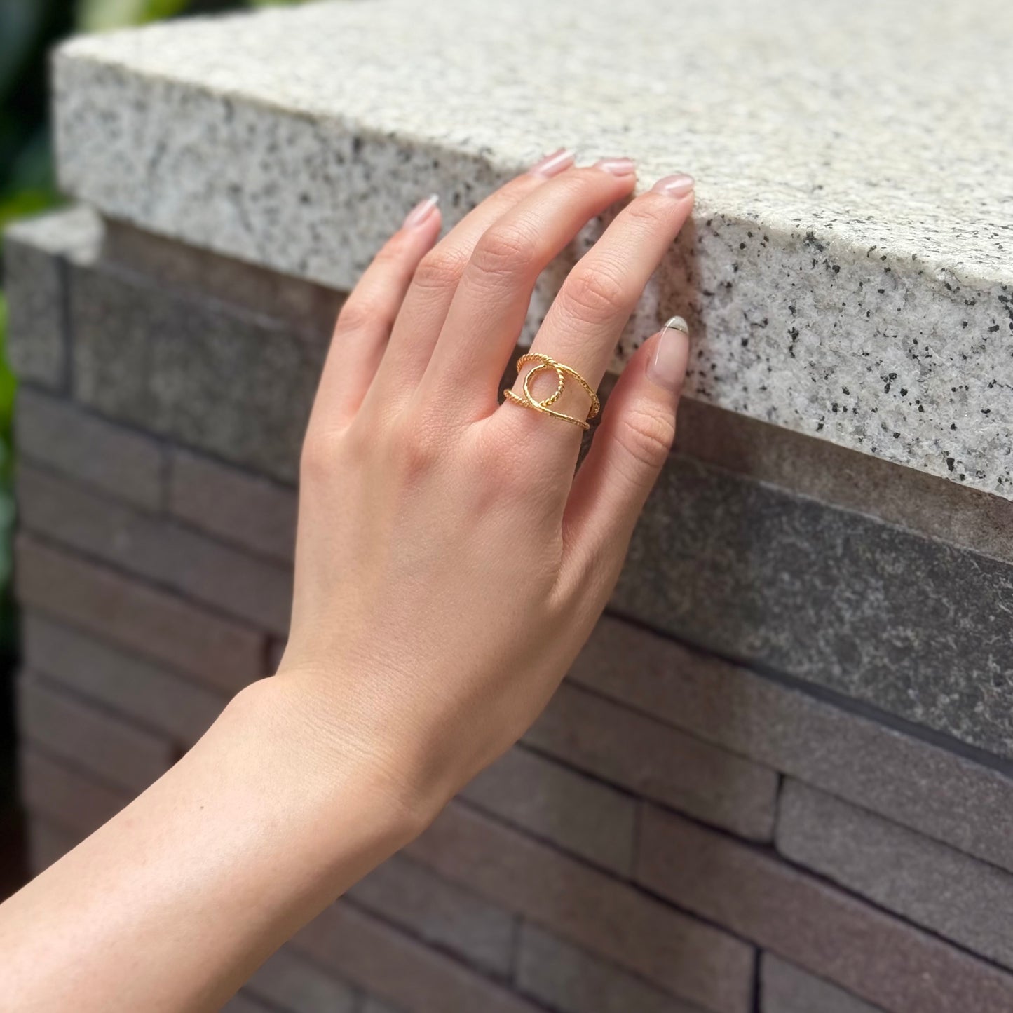 Brass plain ring 21