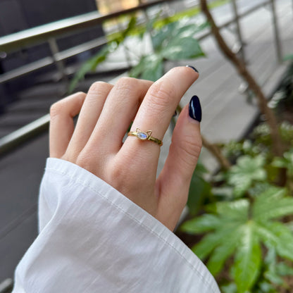 Brass Cat design ring 2