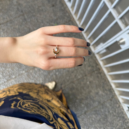 Moon design ring 5
