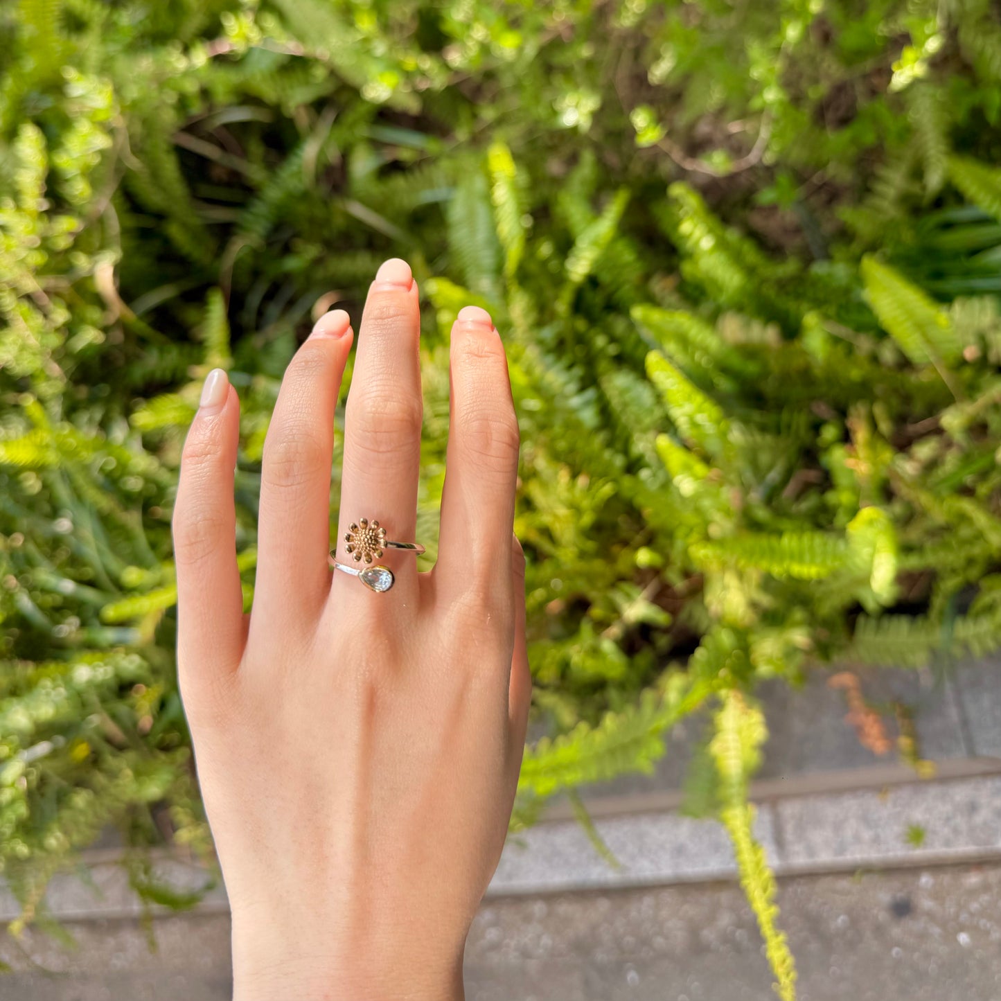 Flower design ring 2