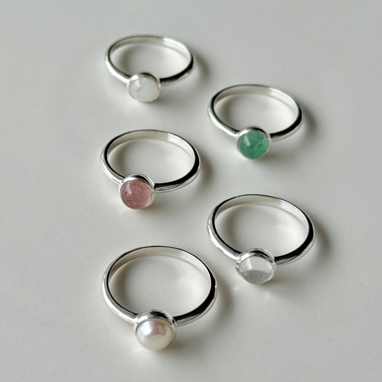 Silver925 1stone ring 6