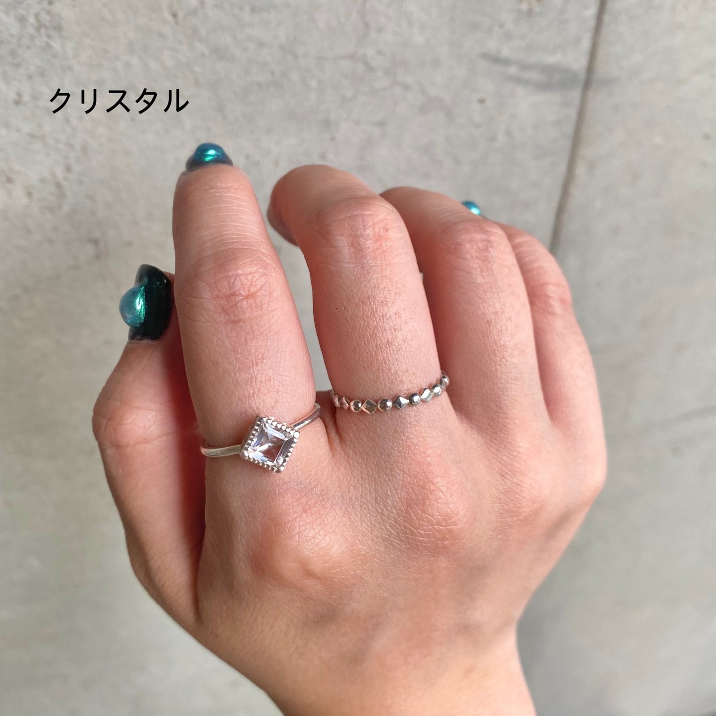 Silver925 petit ring 8