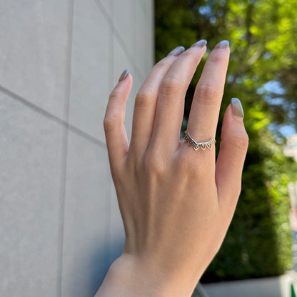 Silver925 plain ring 11