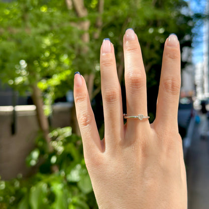 Silver925 petit ring 77