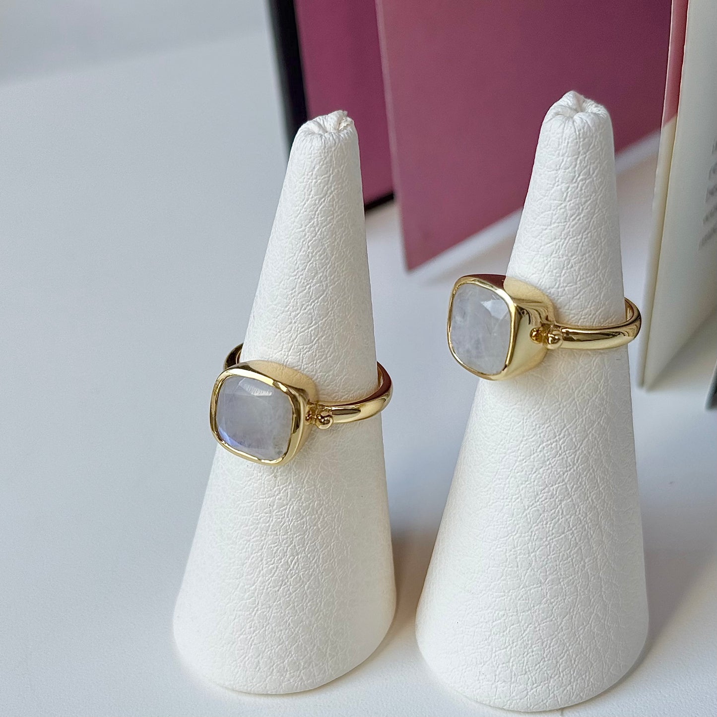 Brass square ring