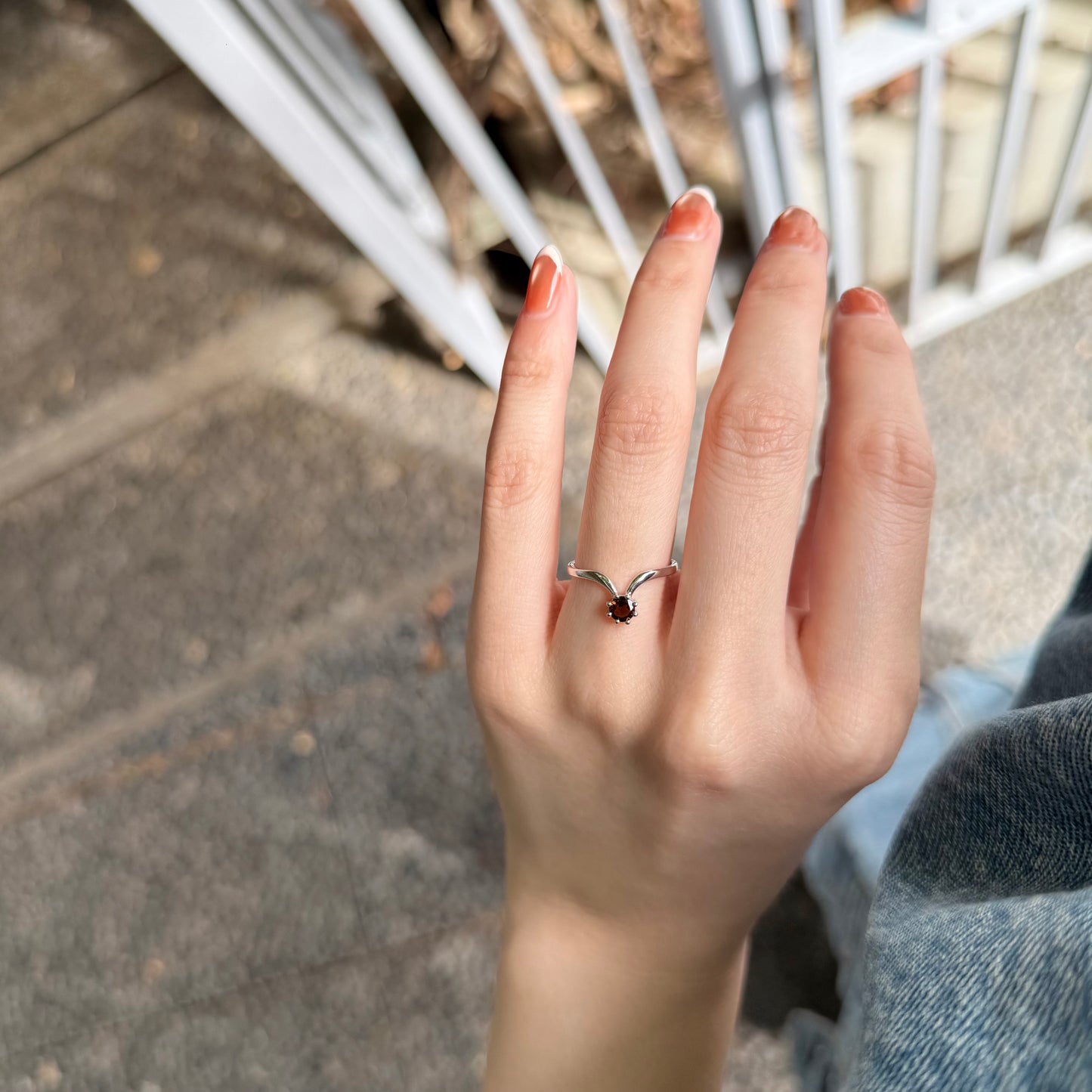 Silver925 Vdesign ring 1