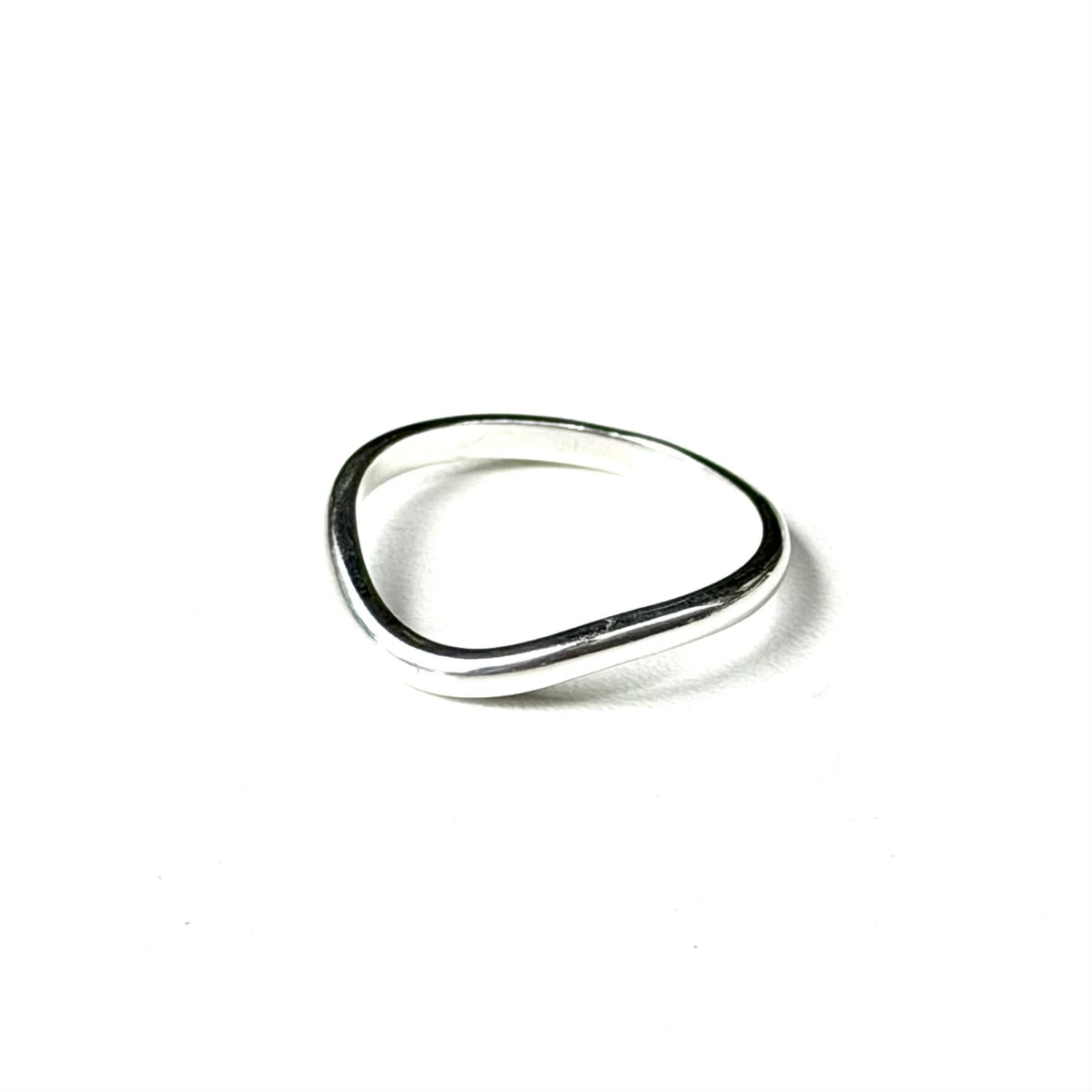 Silver925 plain ring 44