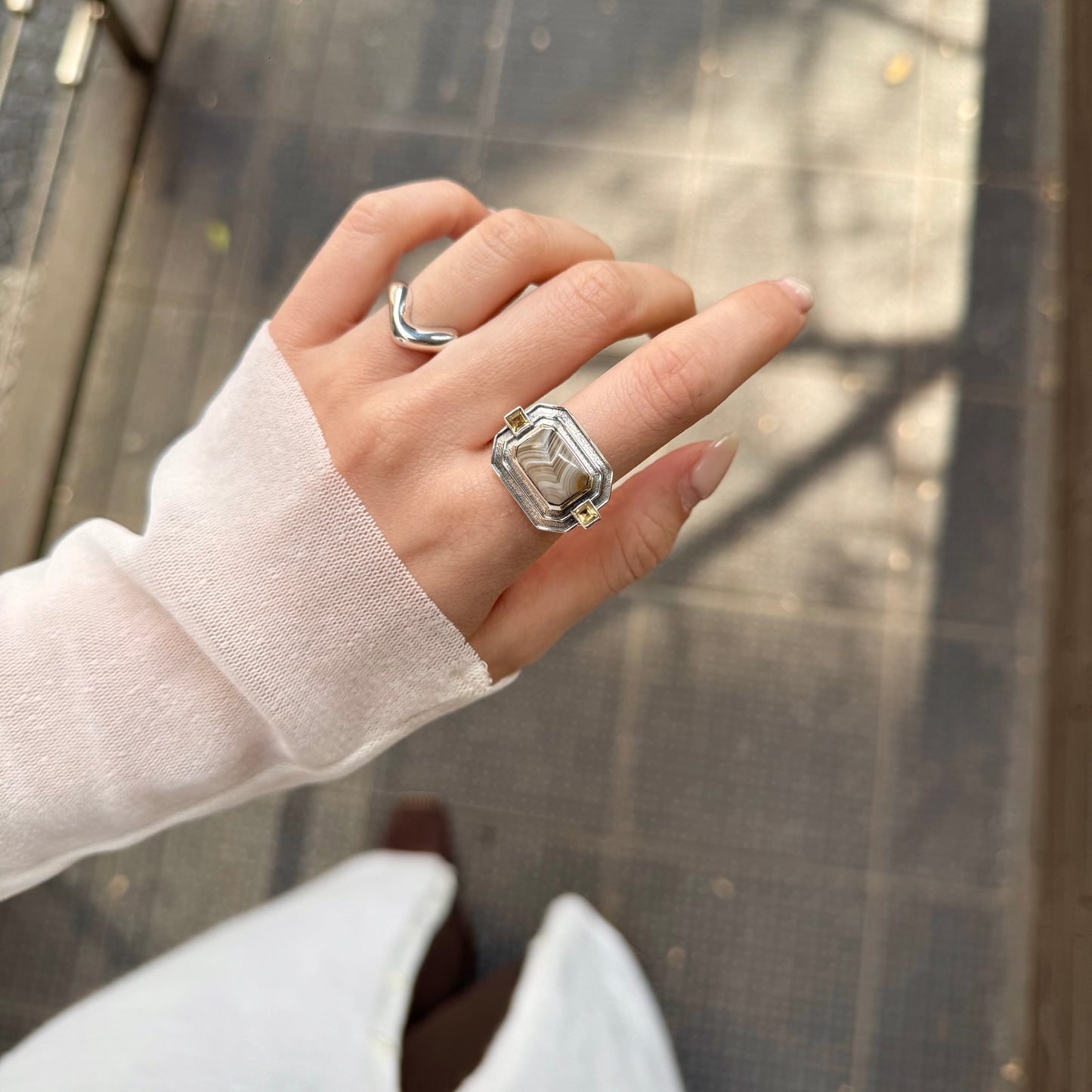 Silver925 design ring 93
