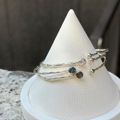 Silver925 1stone bangle