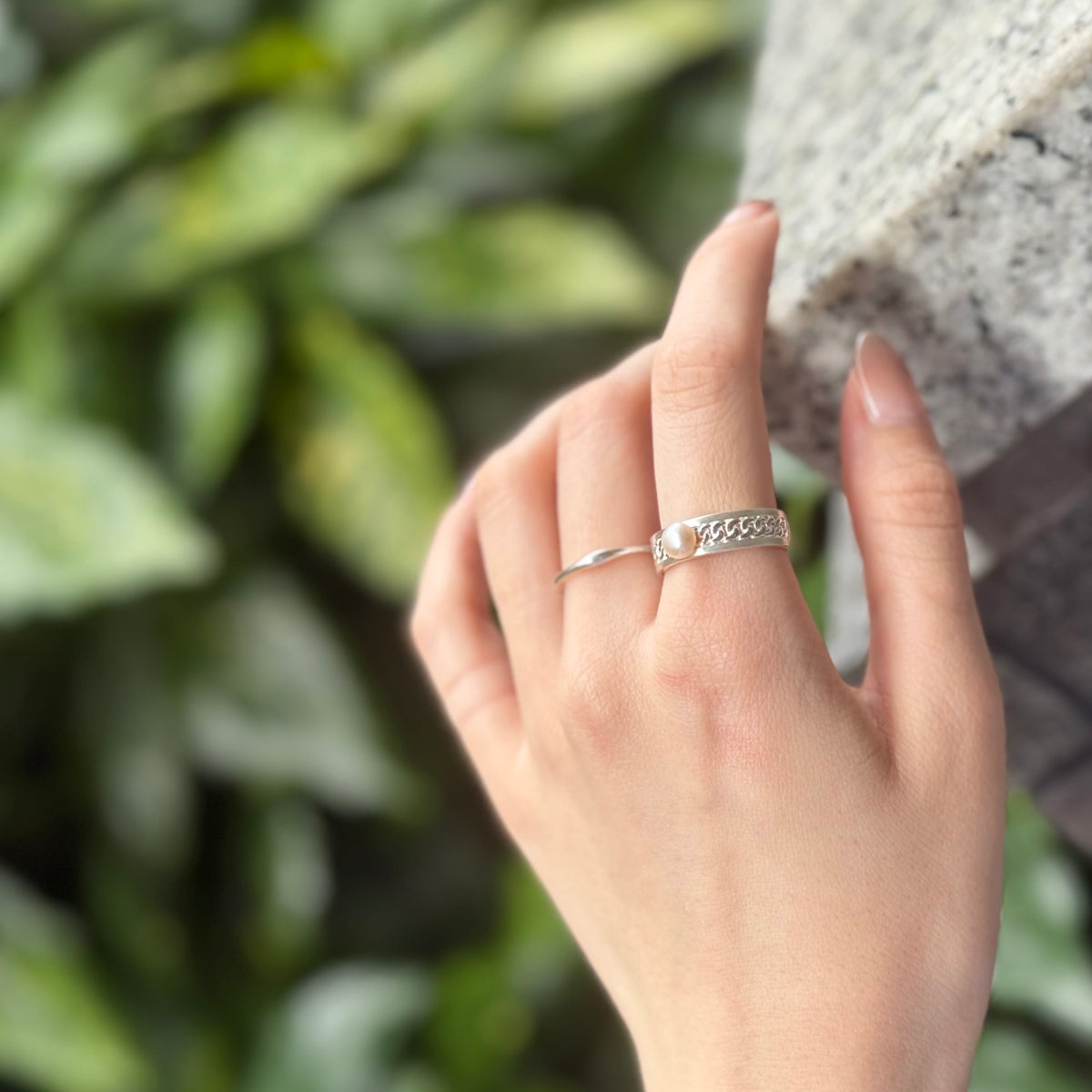 Pearl design ring 3