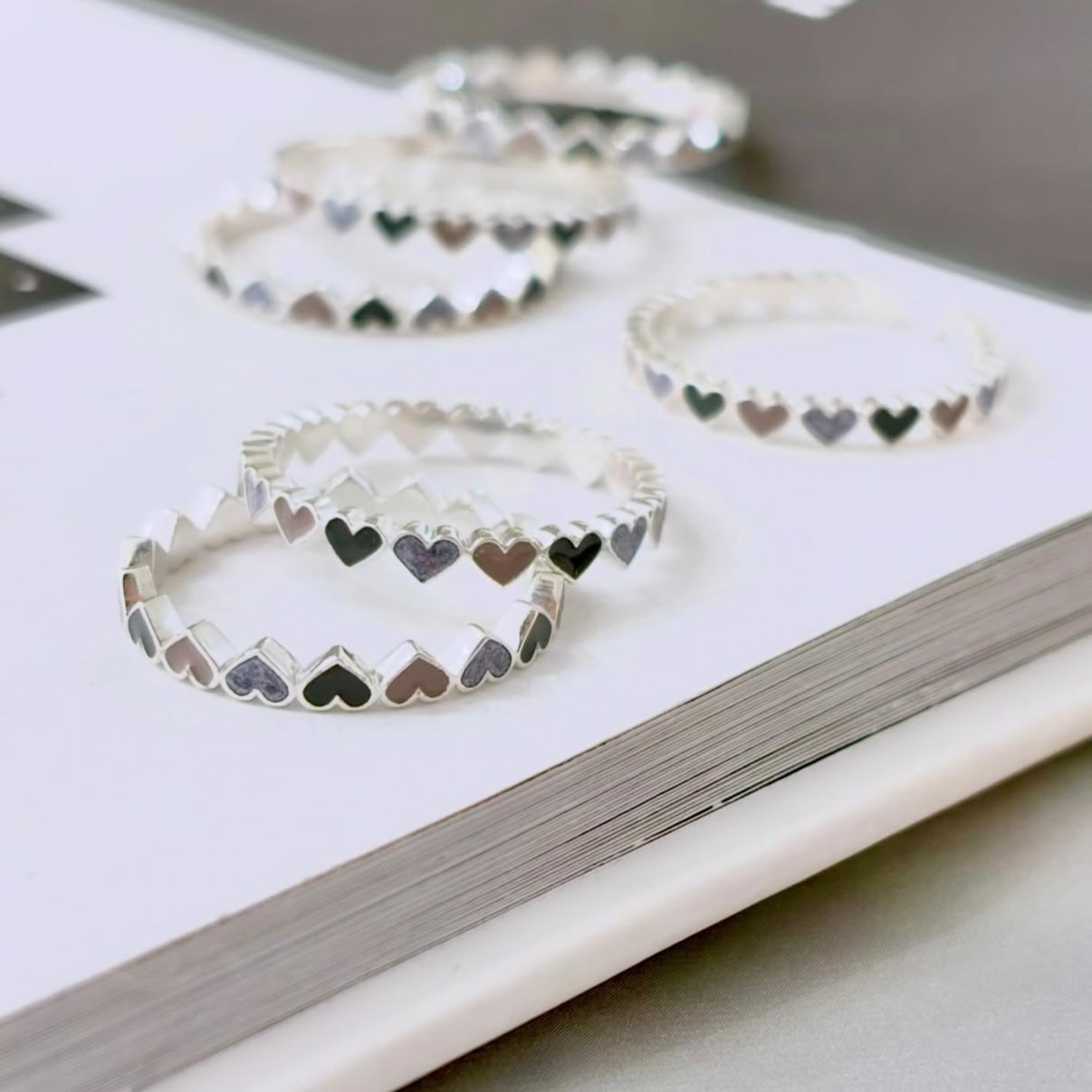 〈大宮限定〉Heart enamel ring