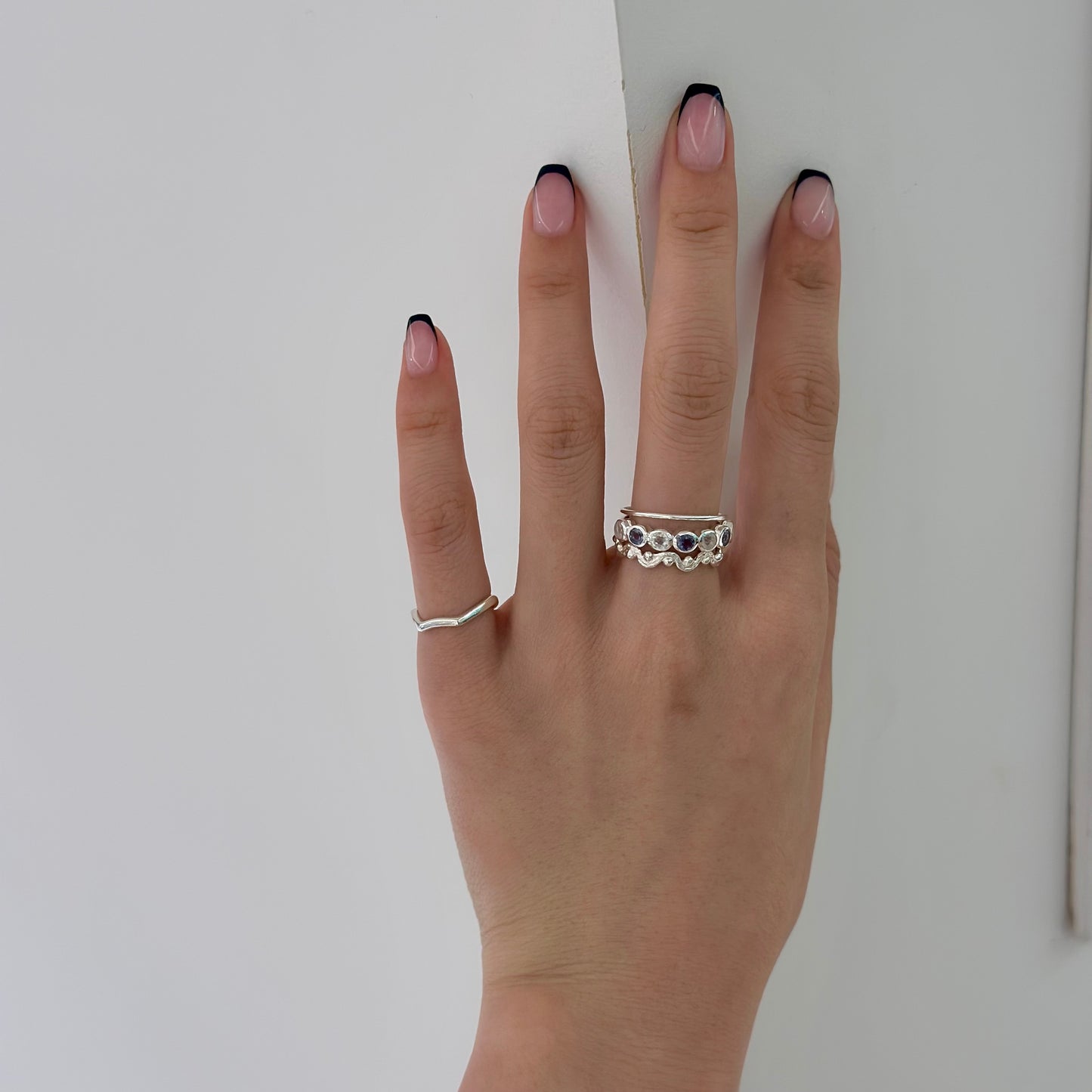 Silver925 plain ring 64