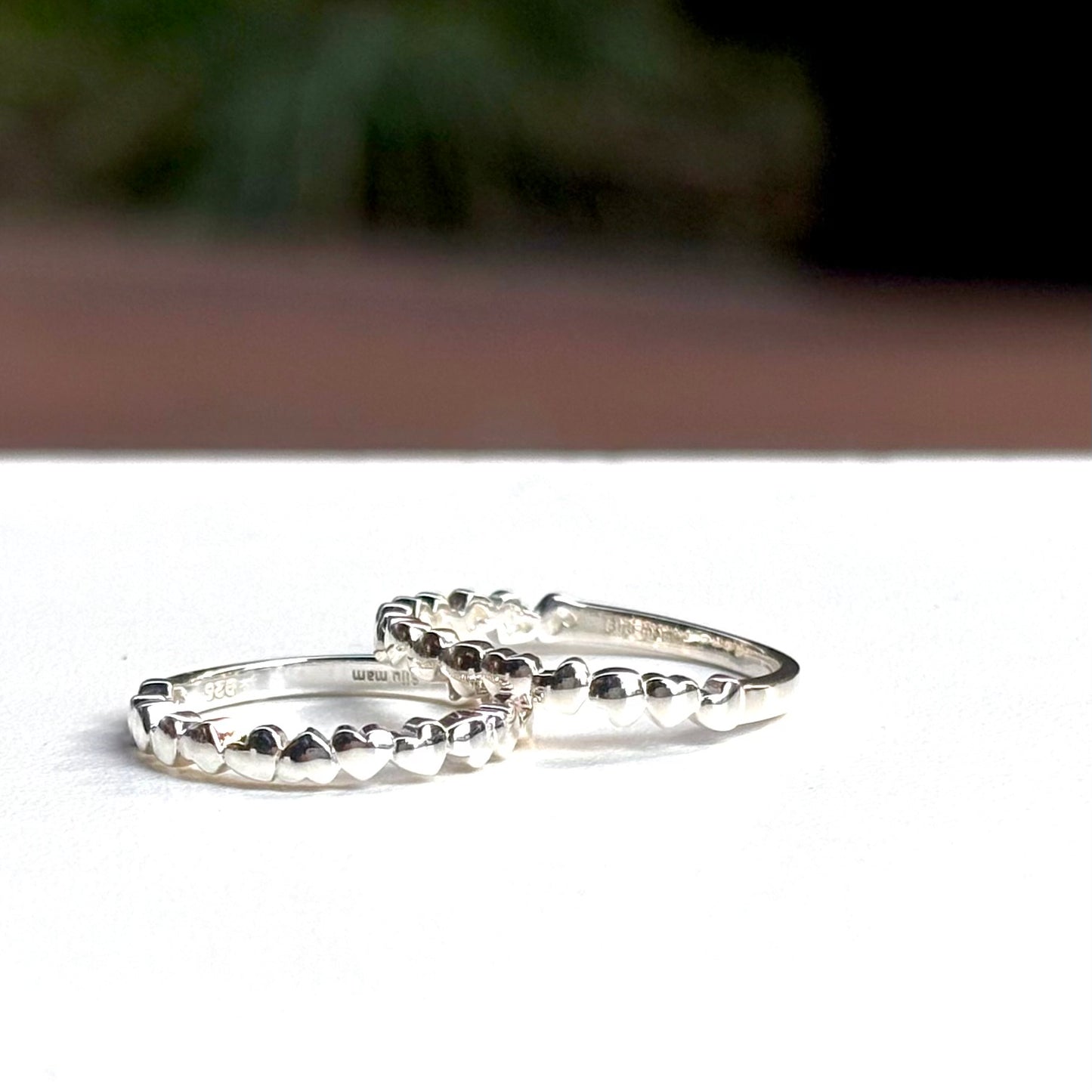Heart plain ring 51