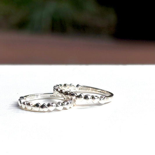 Heart plain ring 51