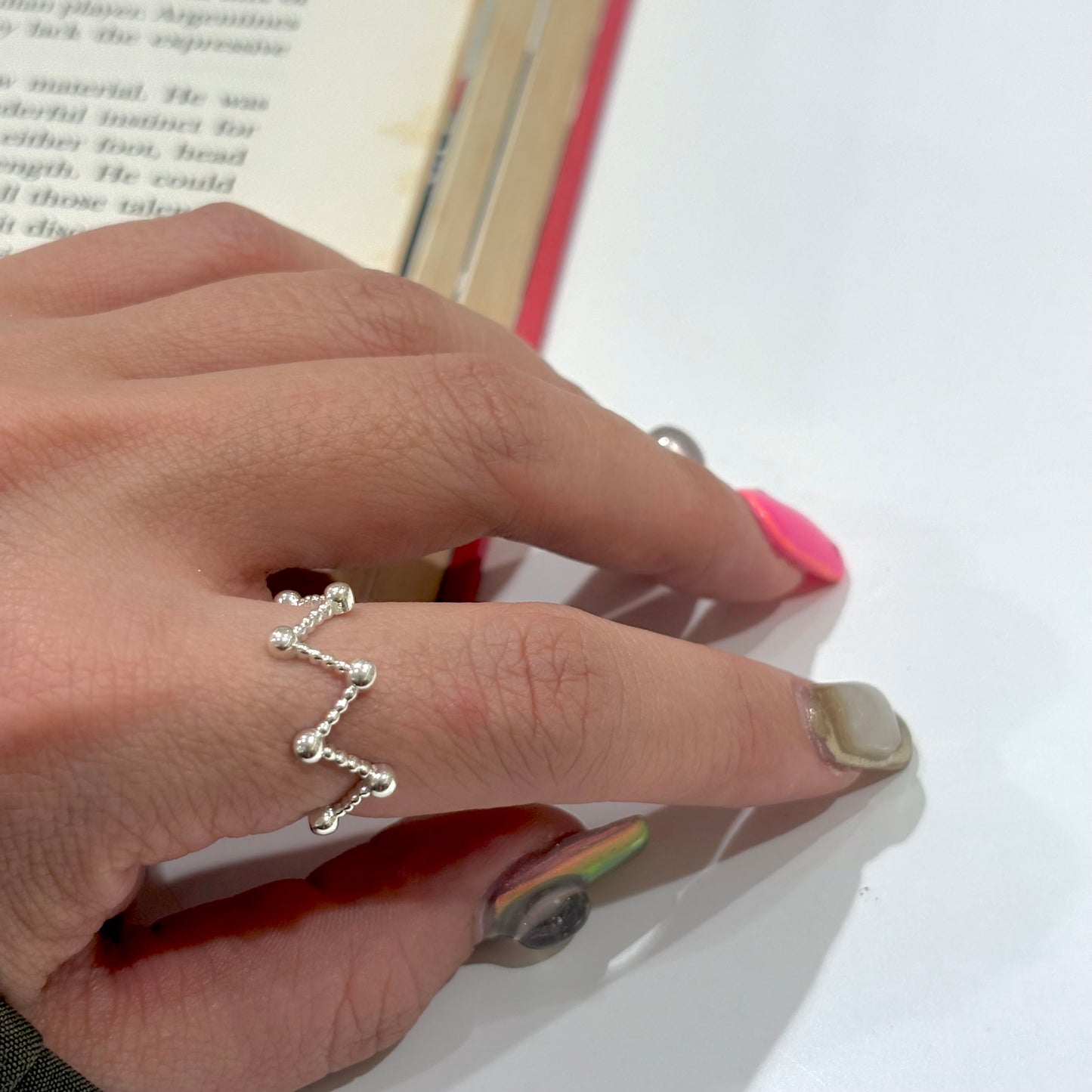 Silver925 plain ring 135