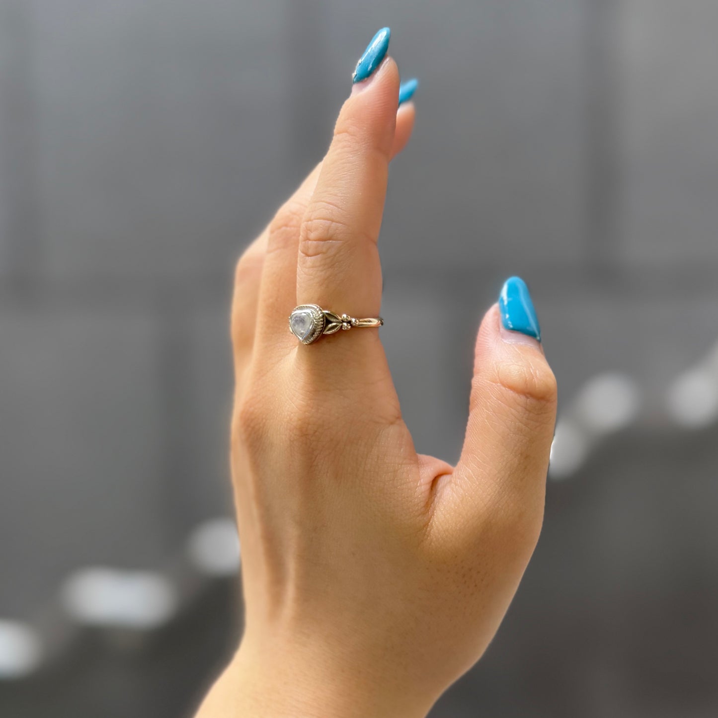 Heart design ring 6