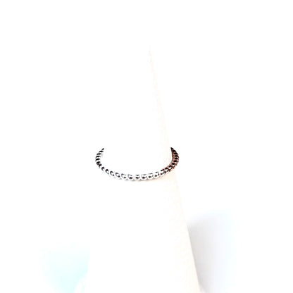 Silver925×brass plain ring 14