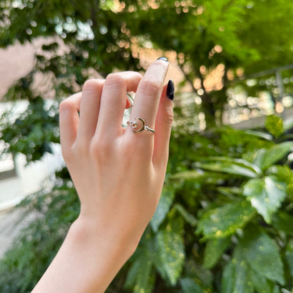 Moon design ring 5