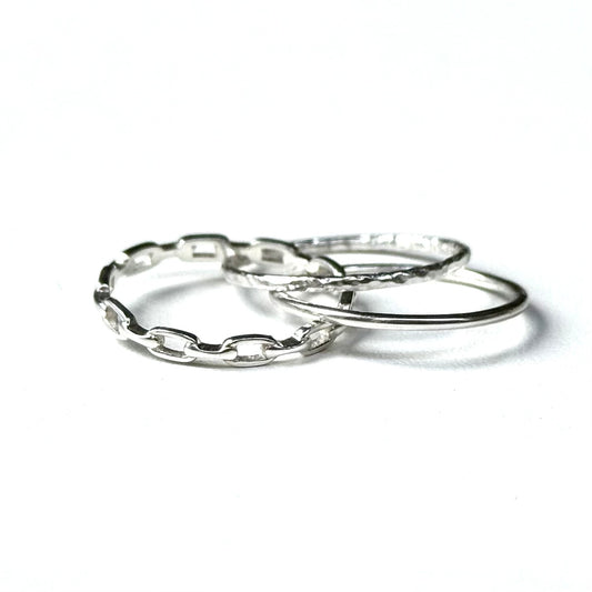 《新潟＆オンライン先行》Silver925 stacking ring 2