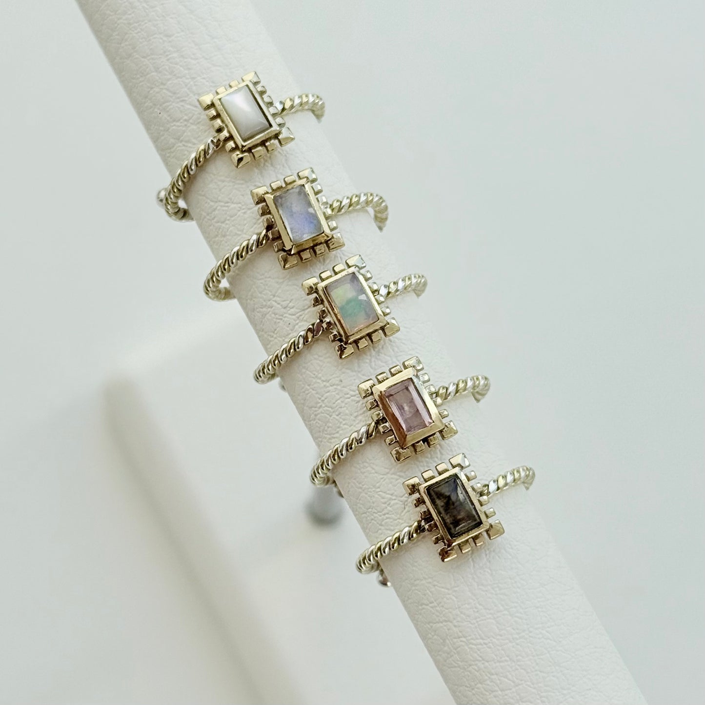 Silver925×Brass petit ring 6