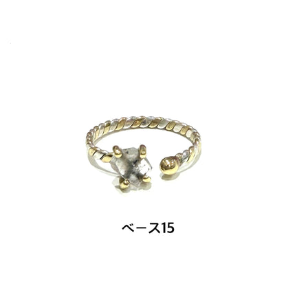 Herkimer diamond ring 11