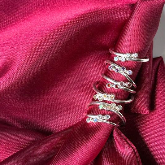 Silver925 design ring 90
