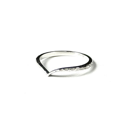 Silver925 plain ring 46