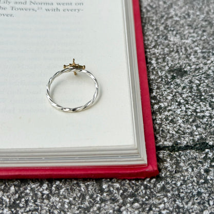 Star plain ring 12