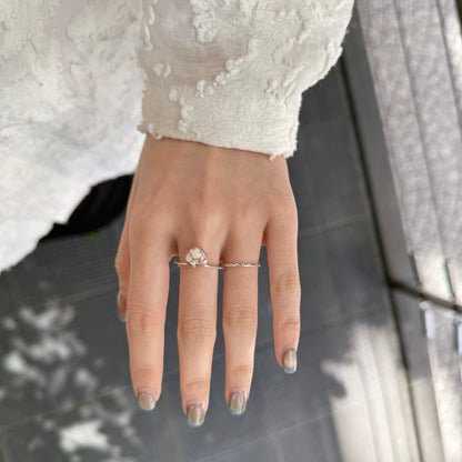 Heart ring & ear cuff