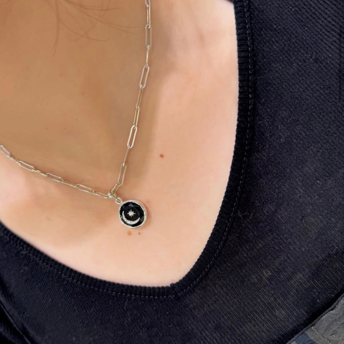 《6/14販売終了》渋谷＆オンライン先行　Biju mam poco】Moon & star design  charm