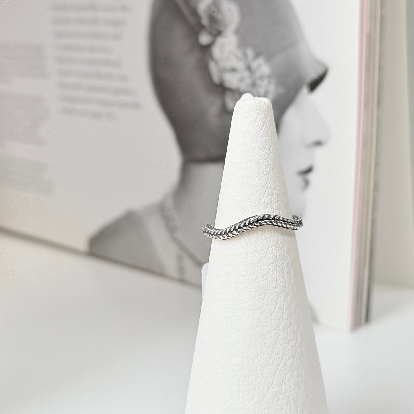 【Bijumam poco】silver925 plain  ring 3