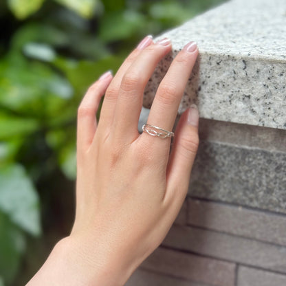 Silver925 stacking ring 1