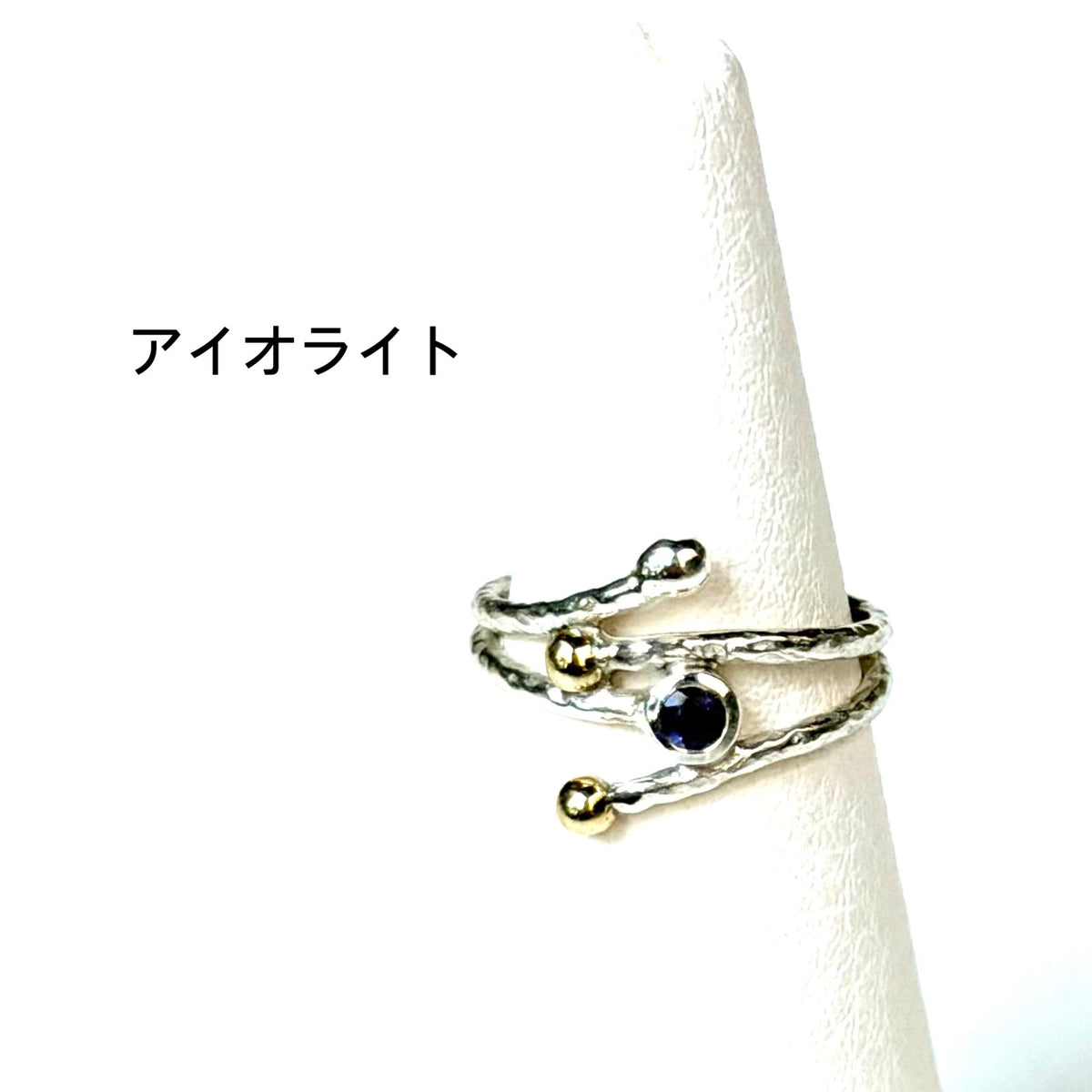 Silver925×brass design ring 20