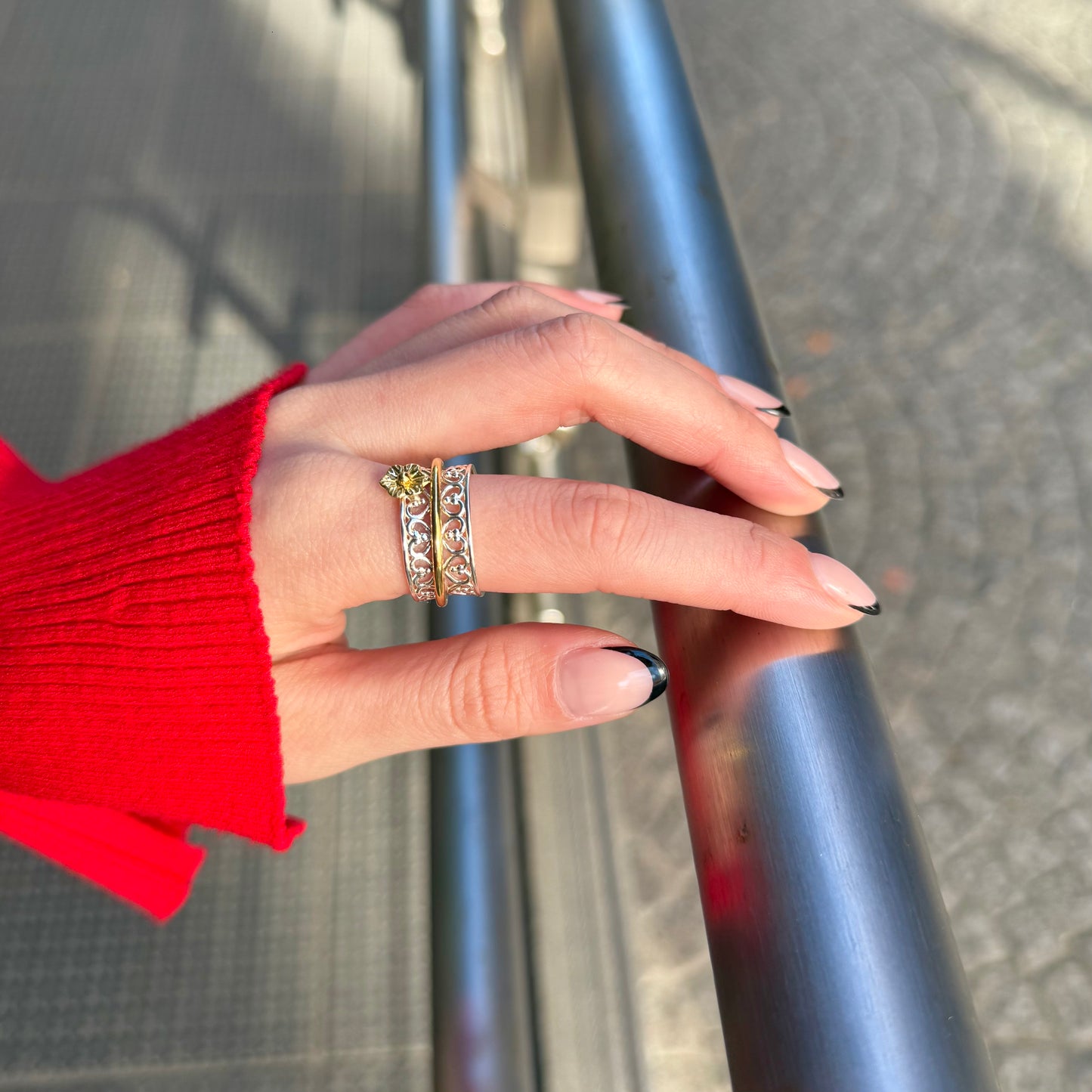 Flower Rolling ring 4