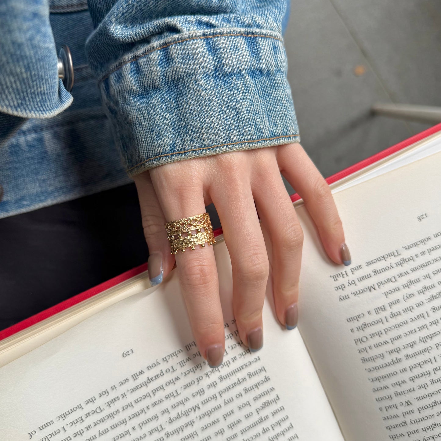 Brass plain ring 66