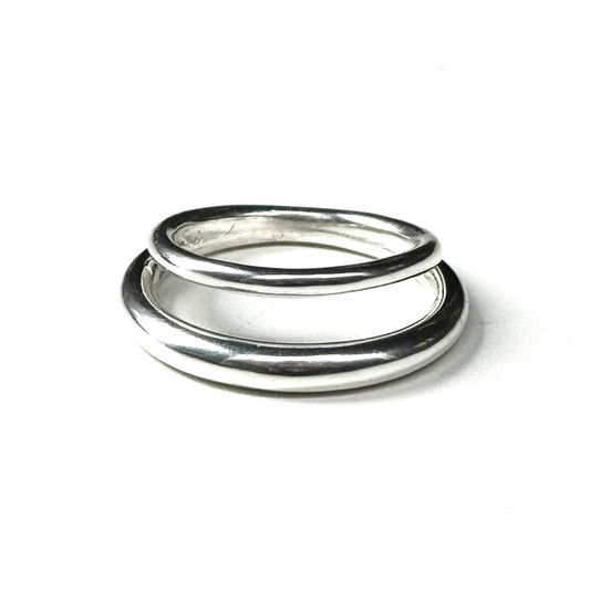 Silver925 plain ring 58