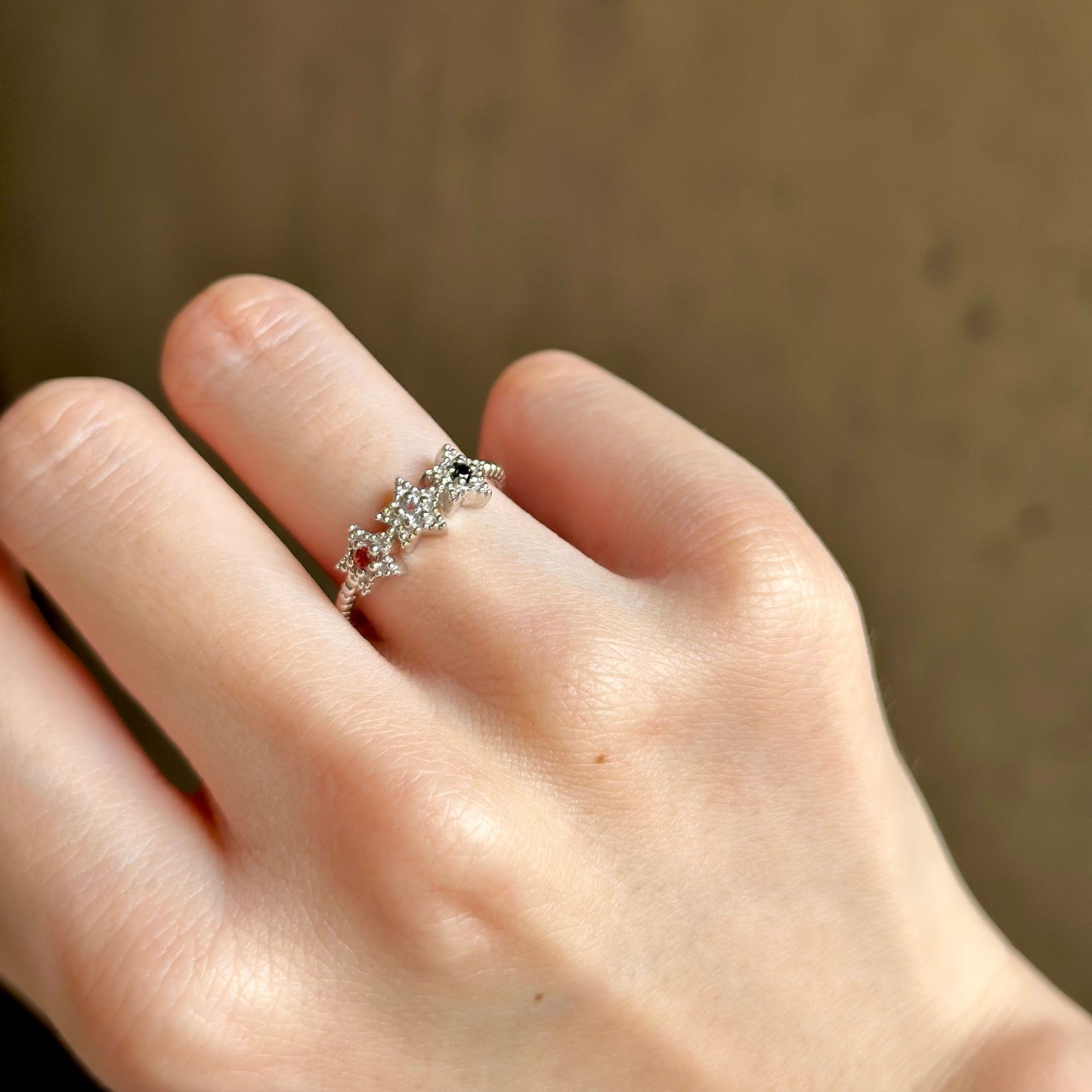 【Biju mam poco】Star design ring