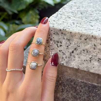 Silver925×Brass design ring 24