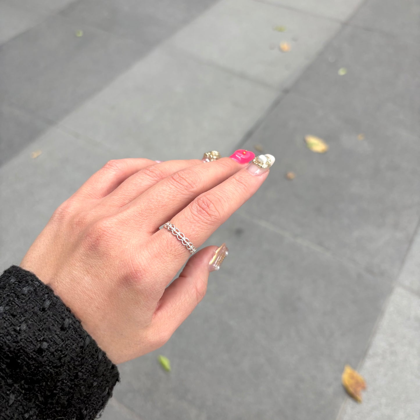 Silver925 plain ring 107