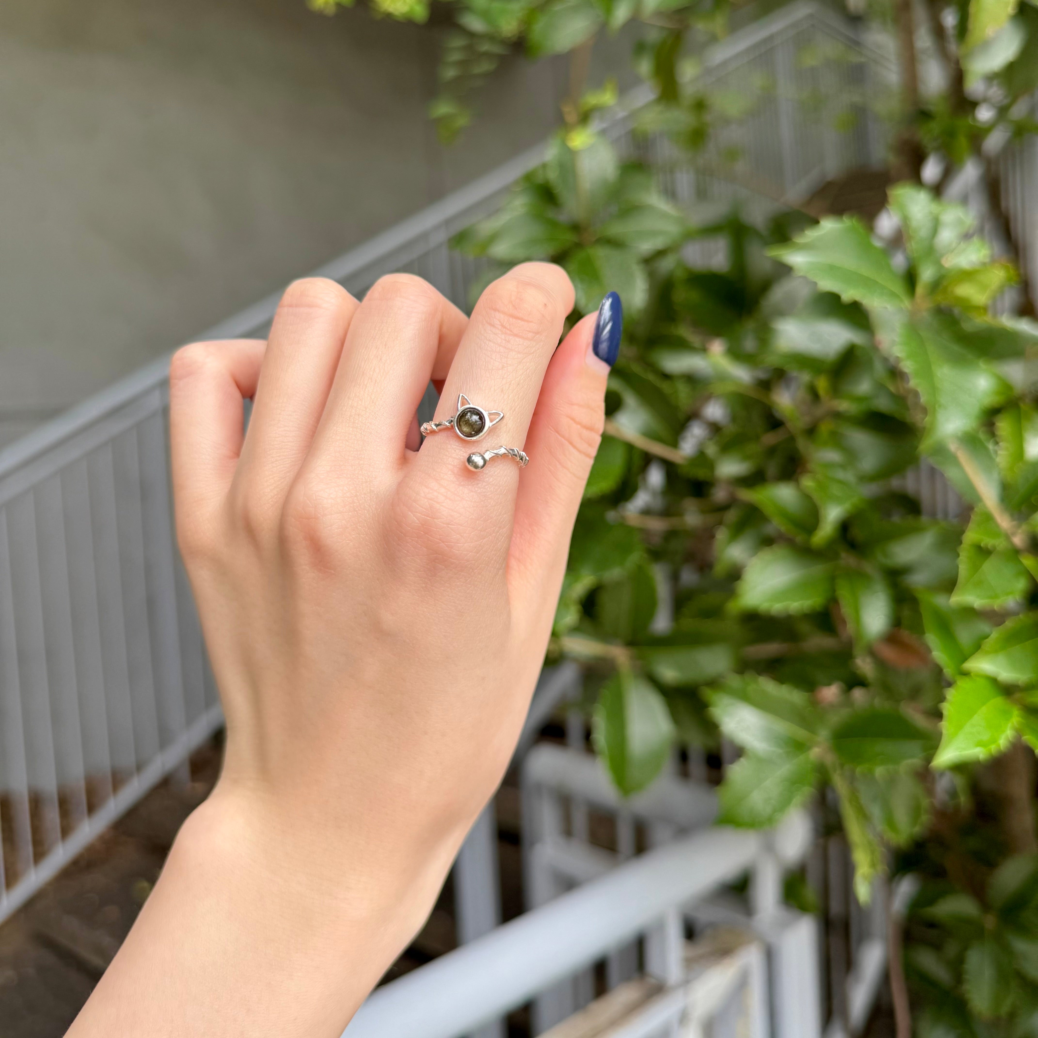 Cat design ring 3 – Biju mam