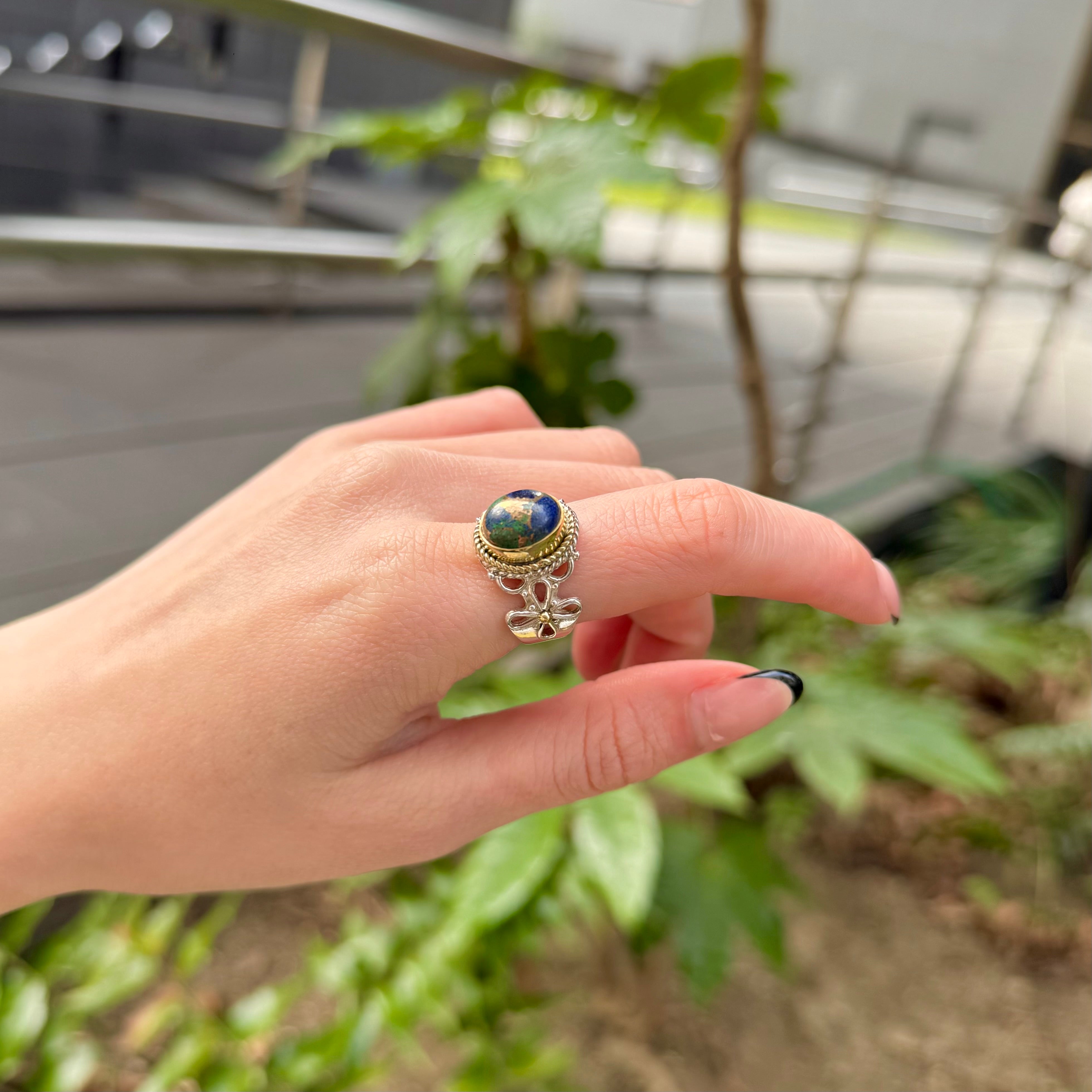 Connect ring 〈Green〉 – Biju mam